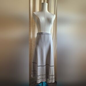 Women's Small Taupe A-Line Skirt